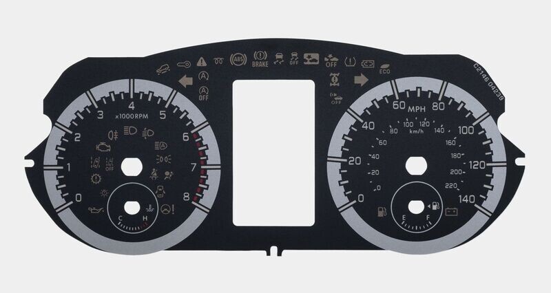 VITARA MPH DIAL CONVERSION