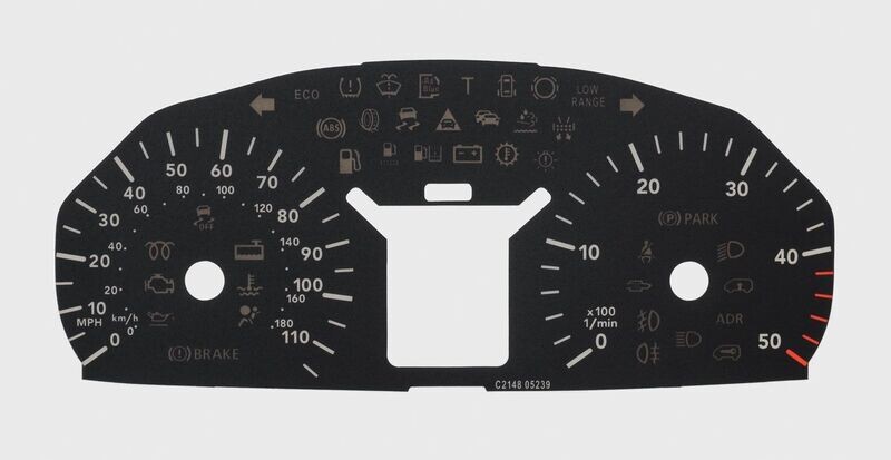 G-WAGEN MPH DIAL CONVERSION