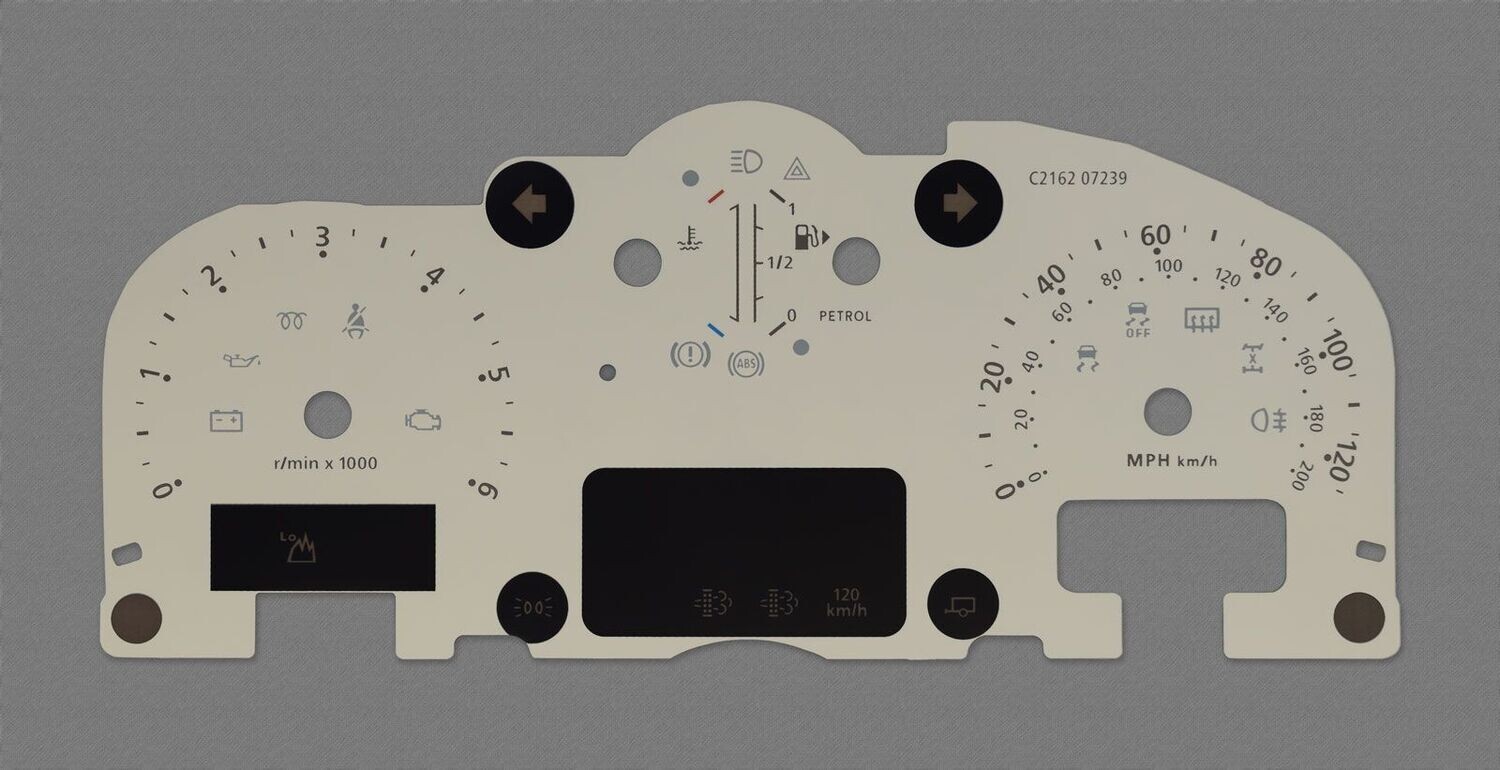 DEFENDER MPH DIAL CONVERSION