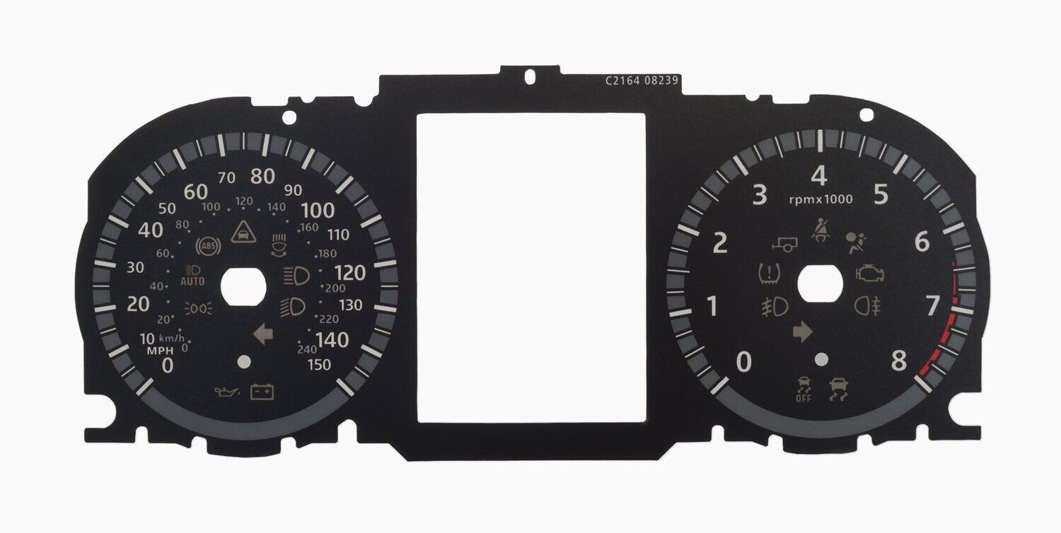 EVOQUE PETROL MPH DIAL CONVERSION
