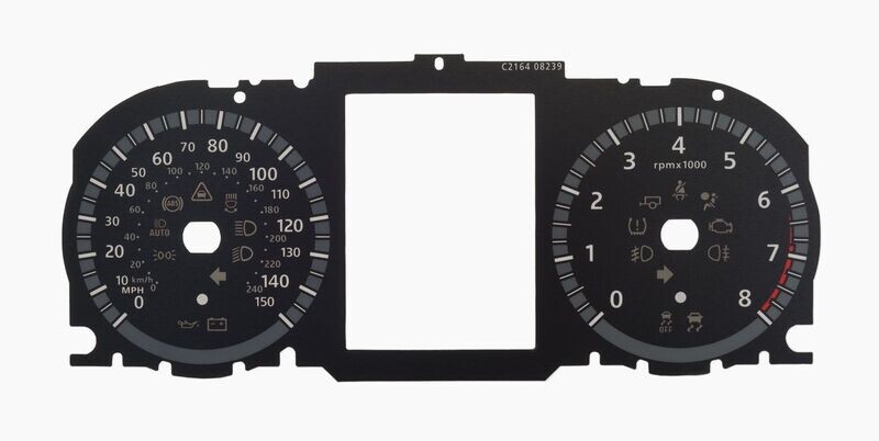 EVOQUE PETROL MPH DIAL CONVERSION