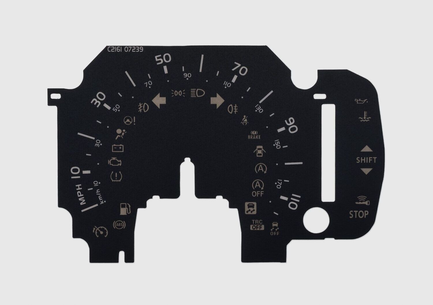 C1 / 107 / AYGO MPH DIAL CONVERSION