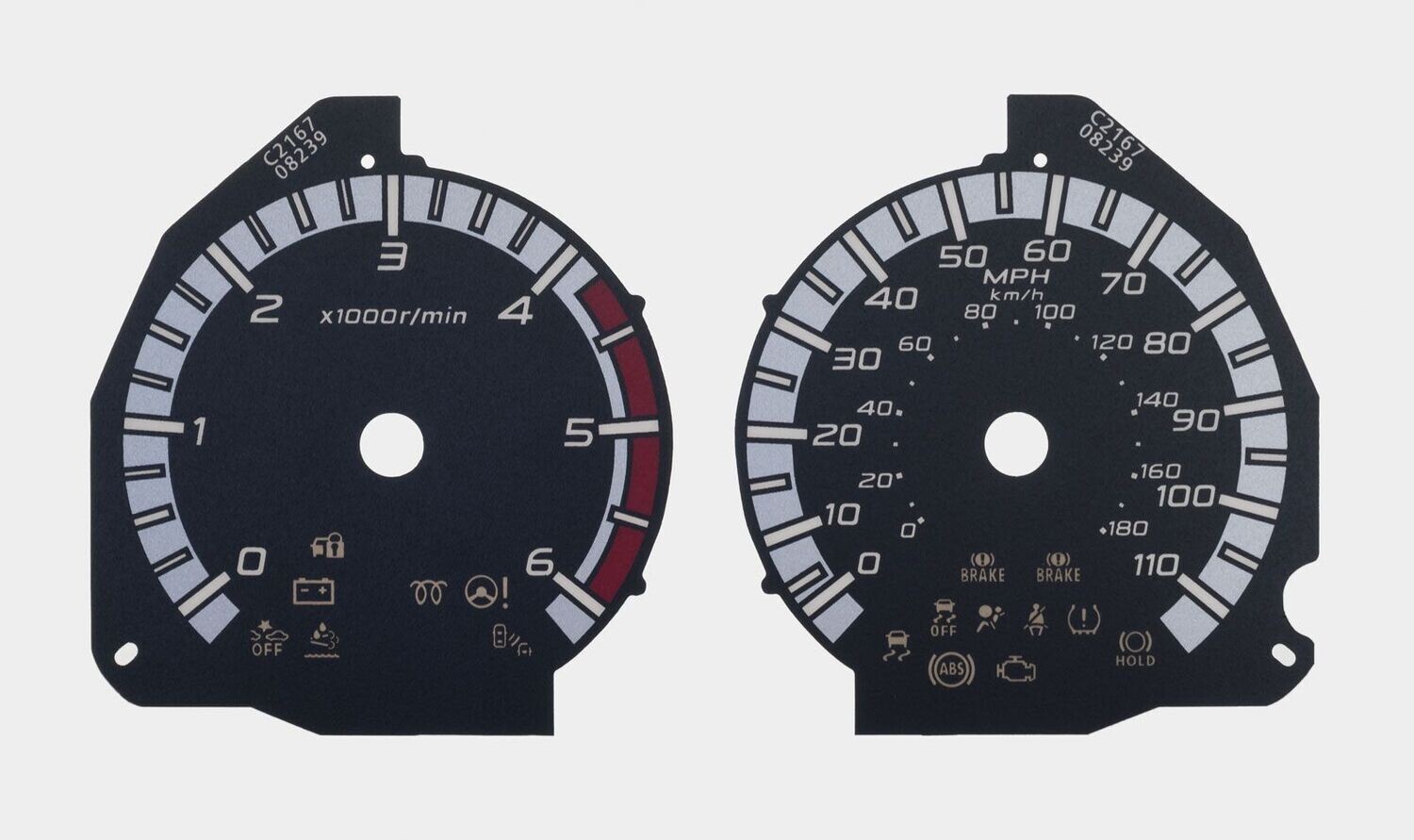 DELICA D5 MPH DIAL CONVERSION