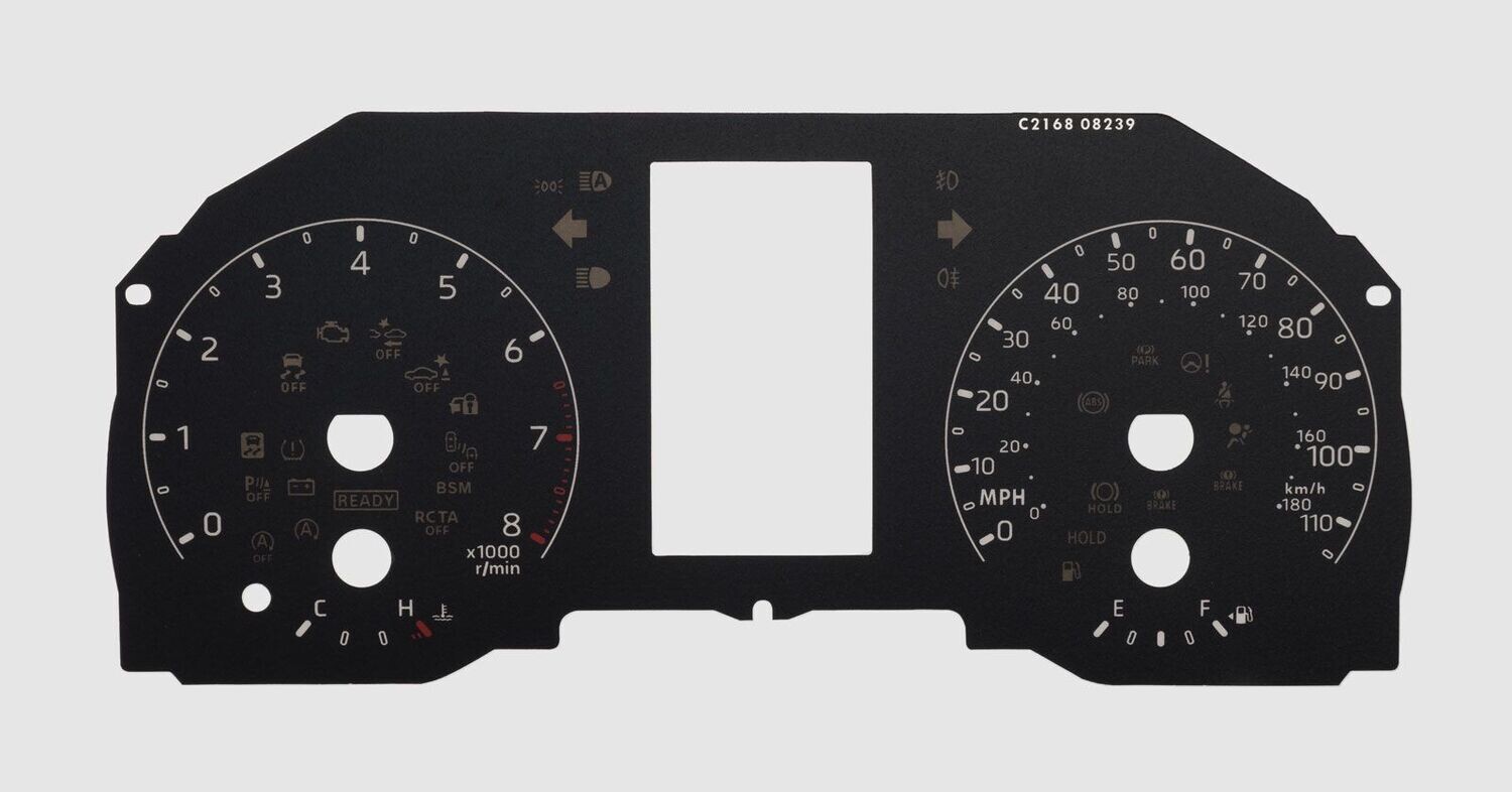 YARIS MPH DIAL CONVERSION