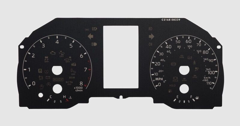 YARIS MPH DIAL CONVERSION