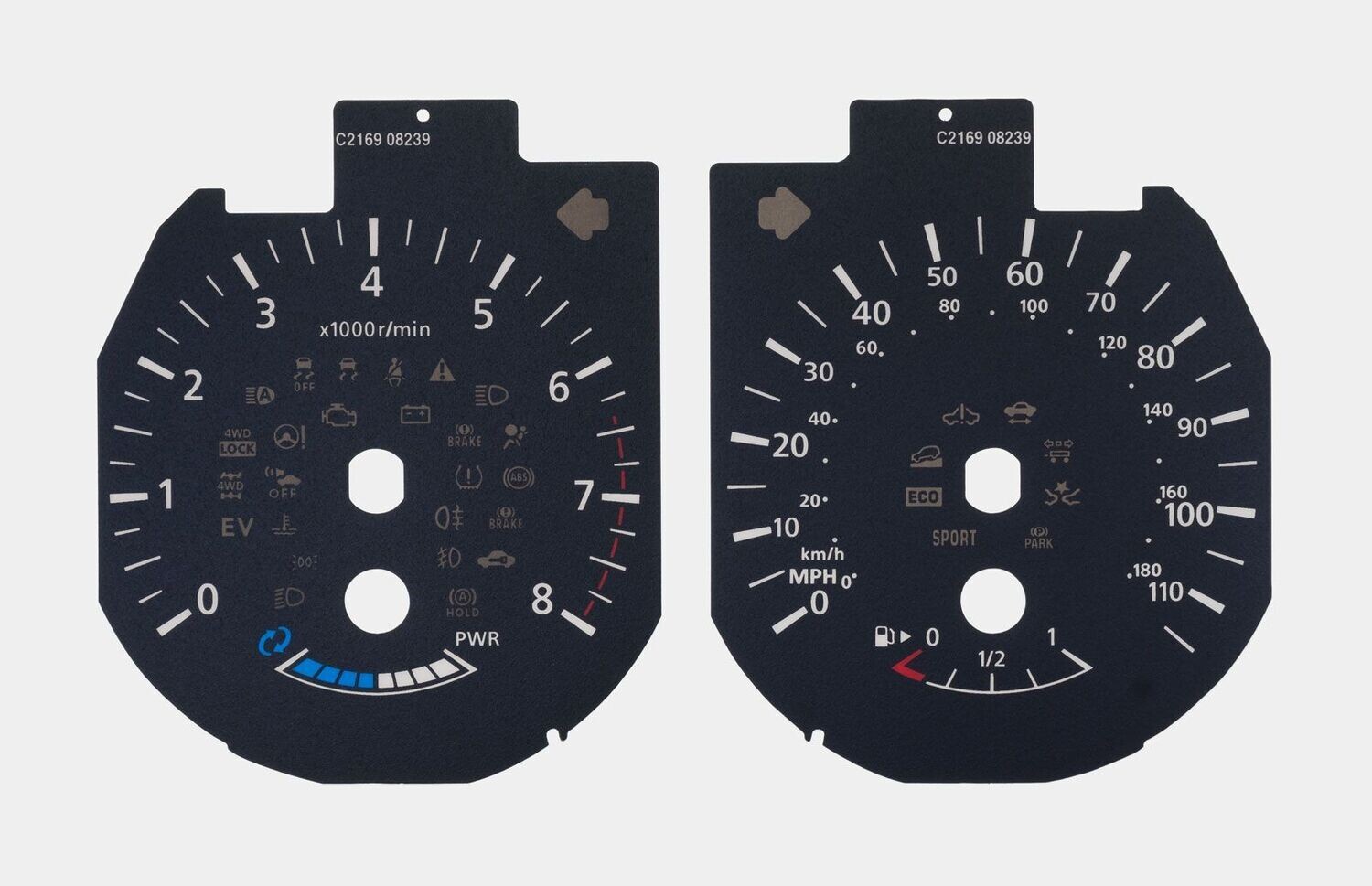QASHQAI / X-TRAIL / ROGUE MPH DIAL CONVERSION