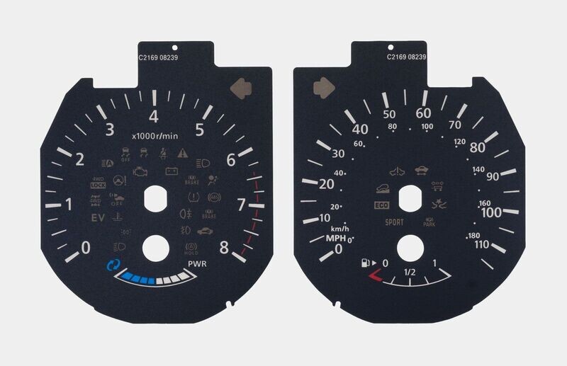 QASHQAI / X-TRAIL / ROGUE MPH DIAL CONVERSION