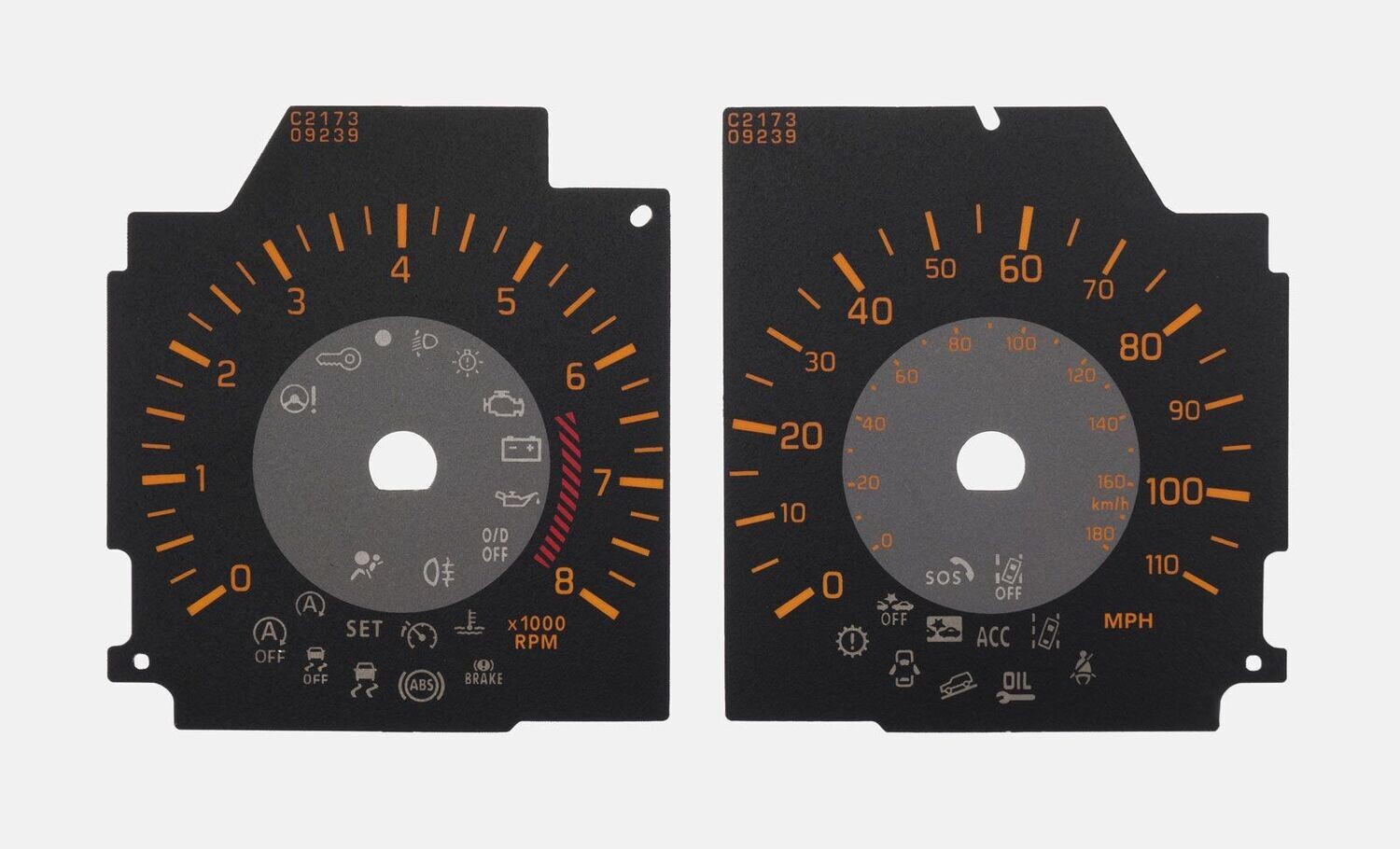 JIMNY 2018> MPH DIAL CONVERSION