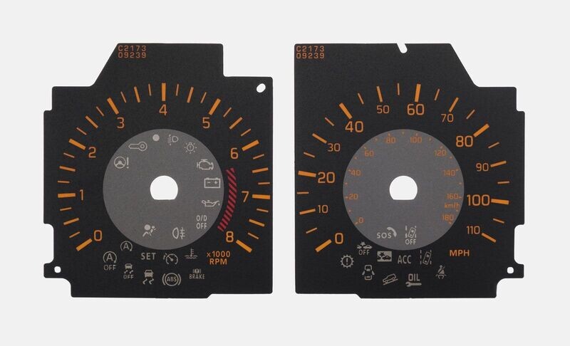 JIMNY 2018> MPH DIAL CONVERSION