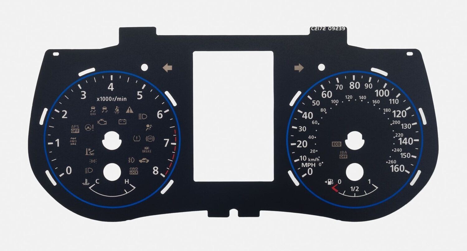 ELGRAND E52 MPH DIAL CONVERSION