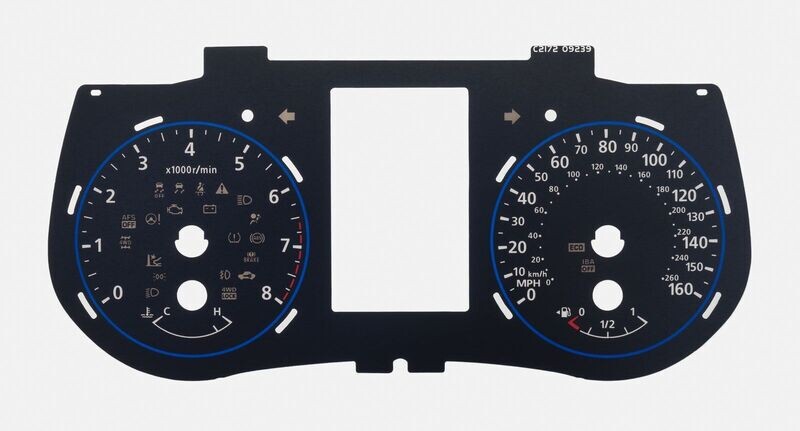 ELGRAND E52 MPH DIAL CONVERSION
