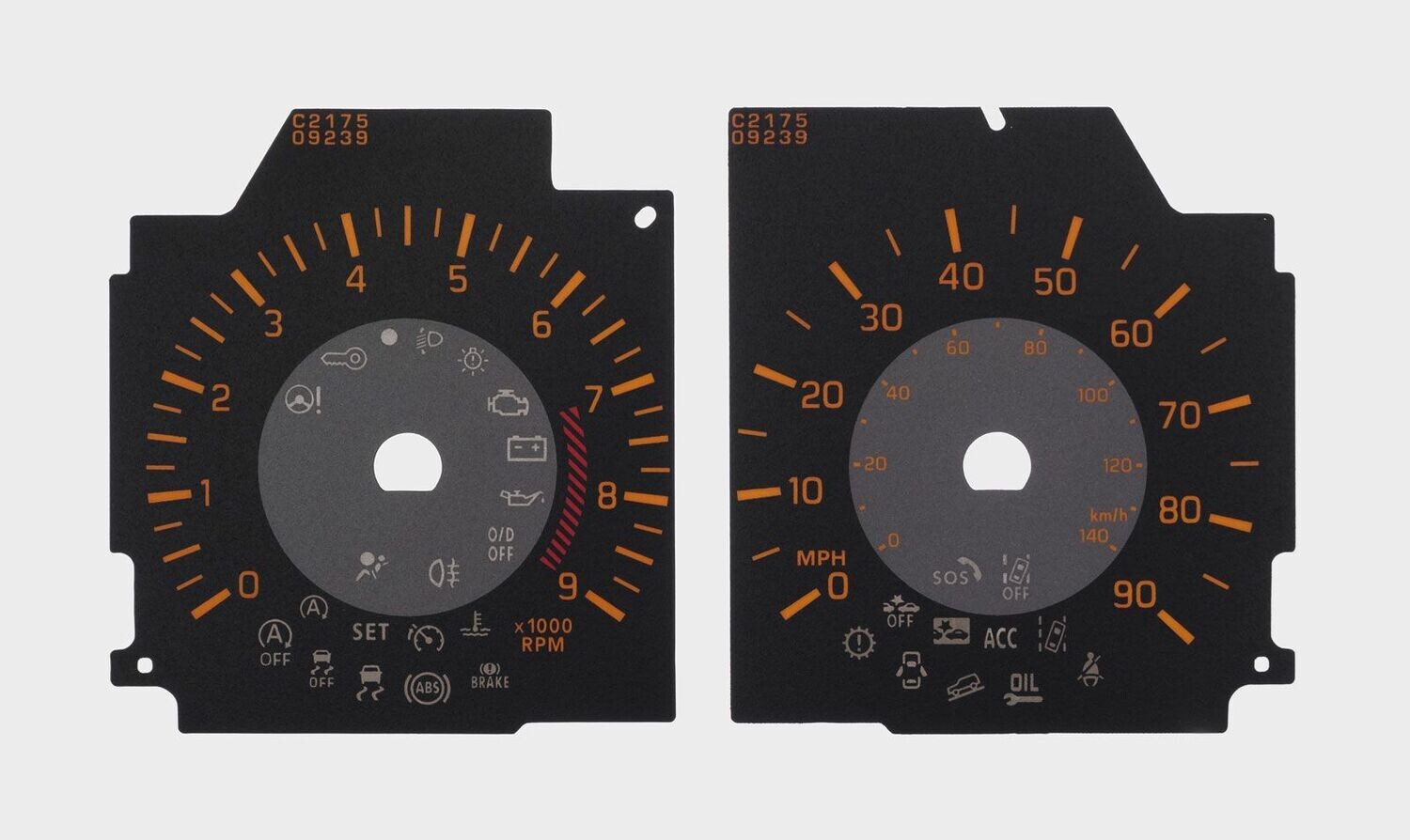 JIMNY 2018> MPH DIAL CONVERSION