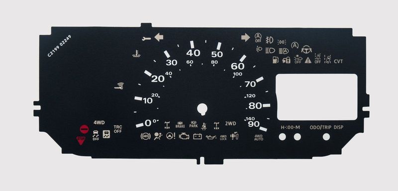 HIJET MPH DIAL CONVERSION