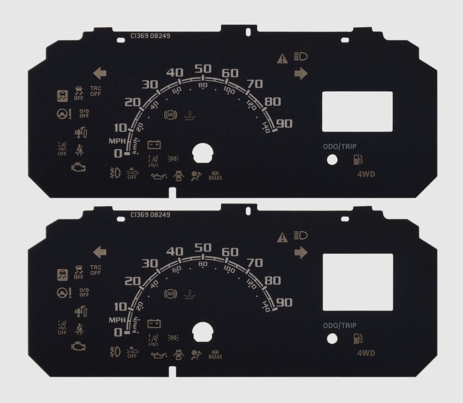 HIJET MPH DIAL CONVERSION