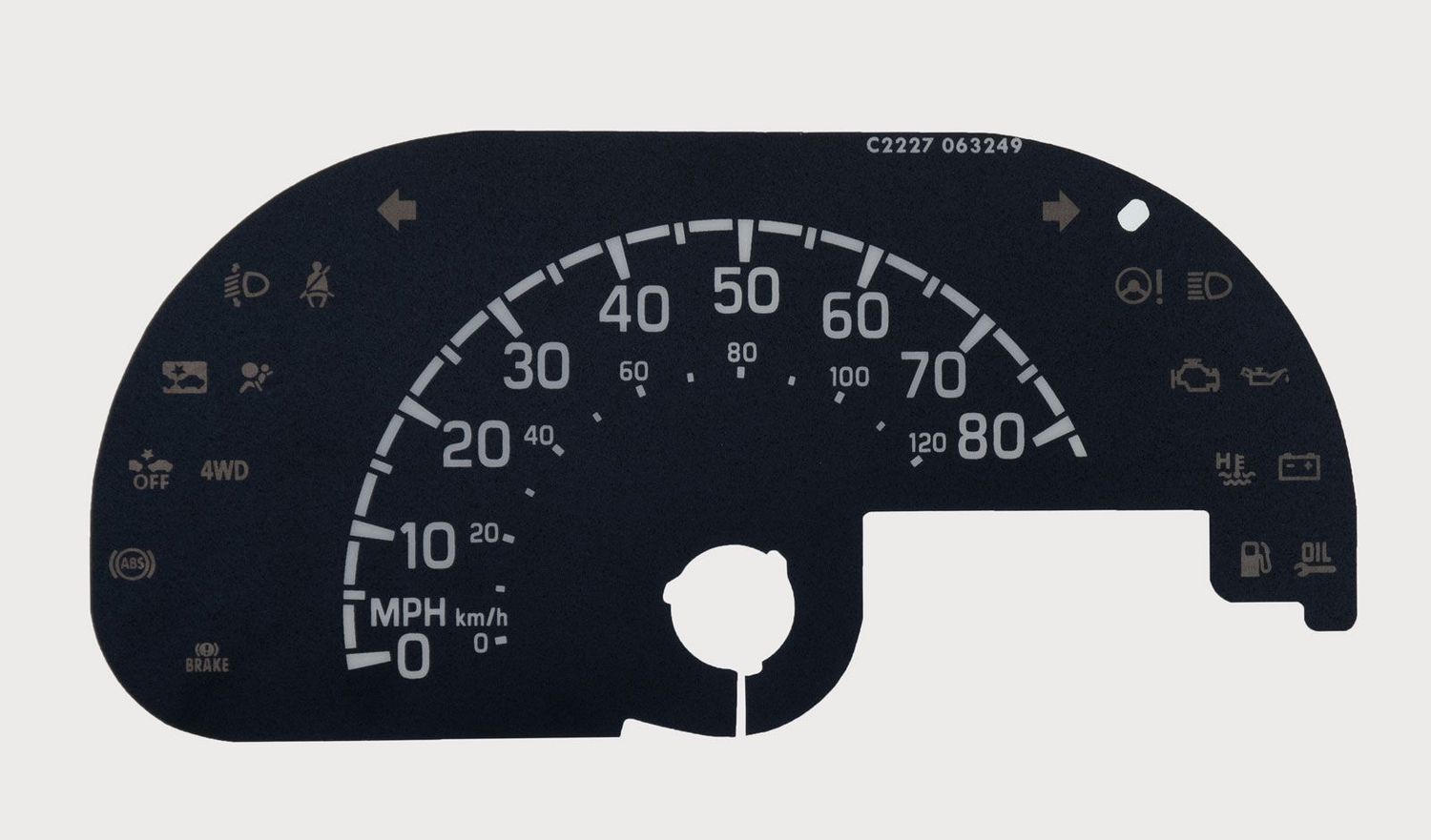 CARRY / EVERY MPH DIAL CONVERSION