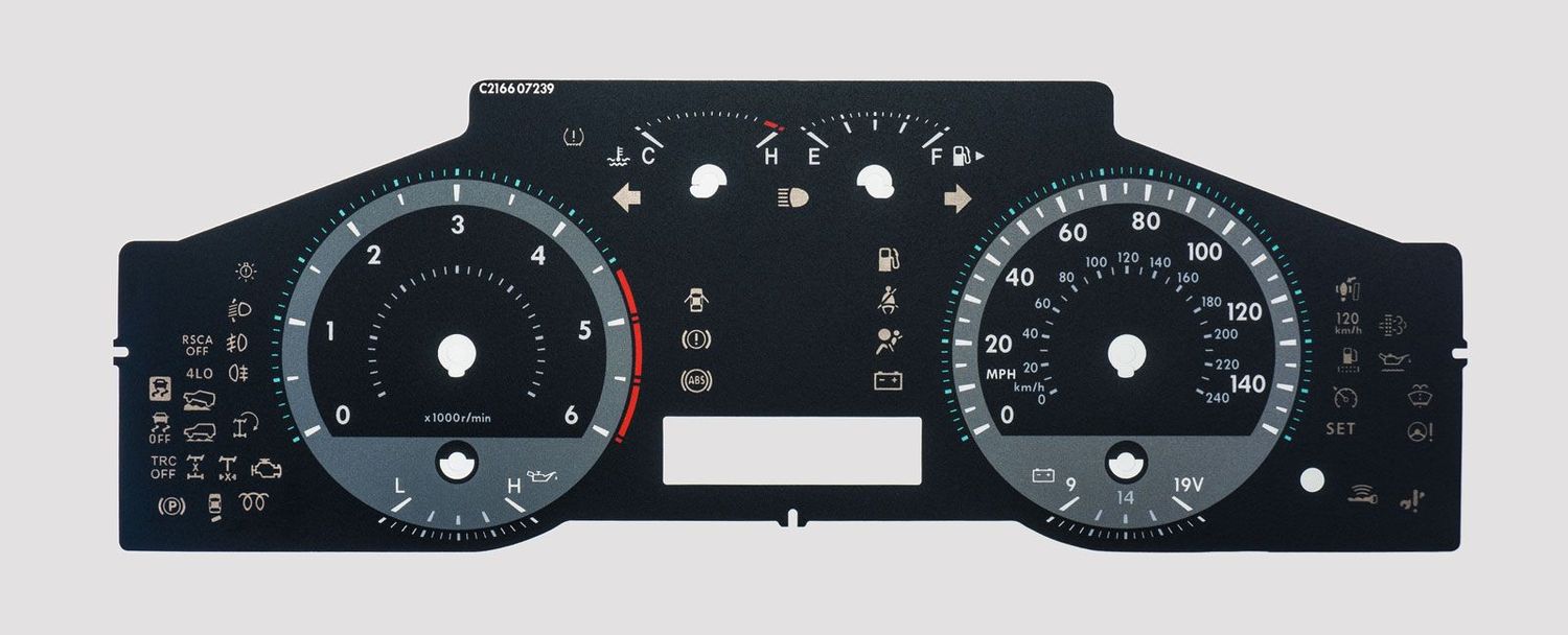 LANDCRUISER MPH DIAL CONVERSION