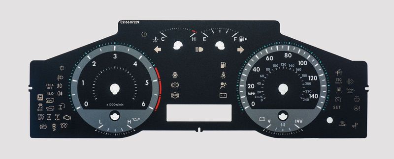 LANDCRUISER MPH DIAL CONVERSION