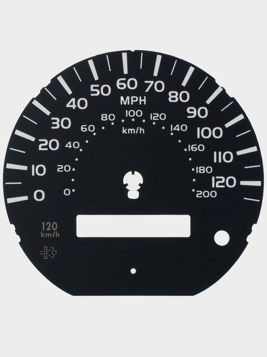 LANDCRUISER MPH DIAL CONVERSION