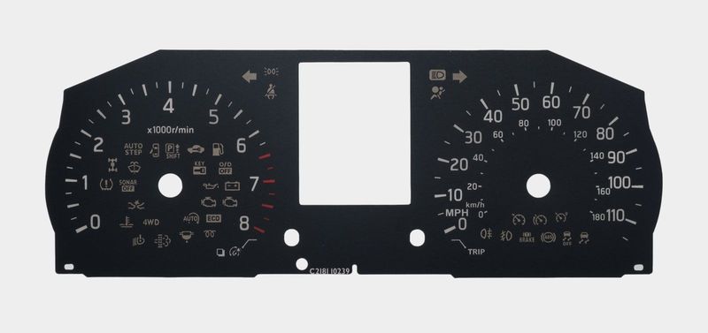 NV350 MPH DIAL CONVERSION
