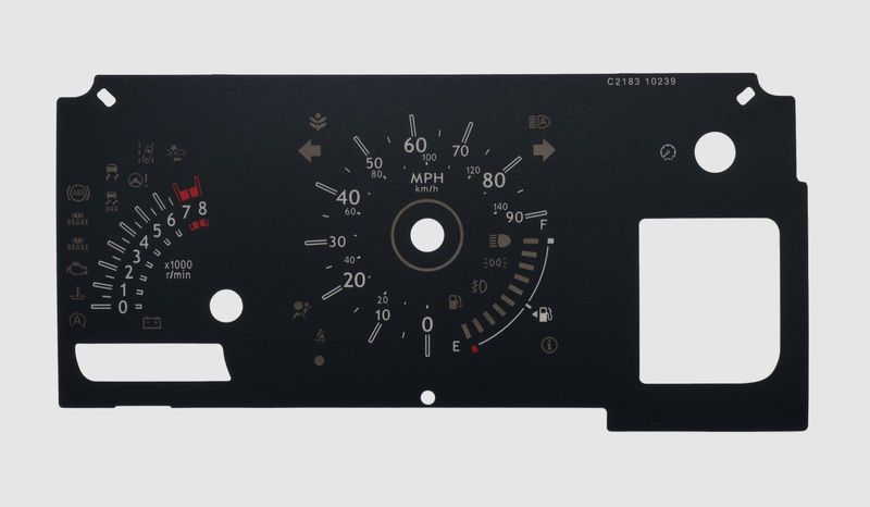 N-VAN MPH DIAL CONVERSION