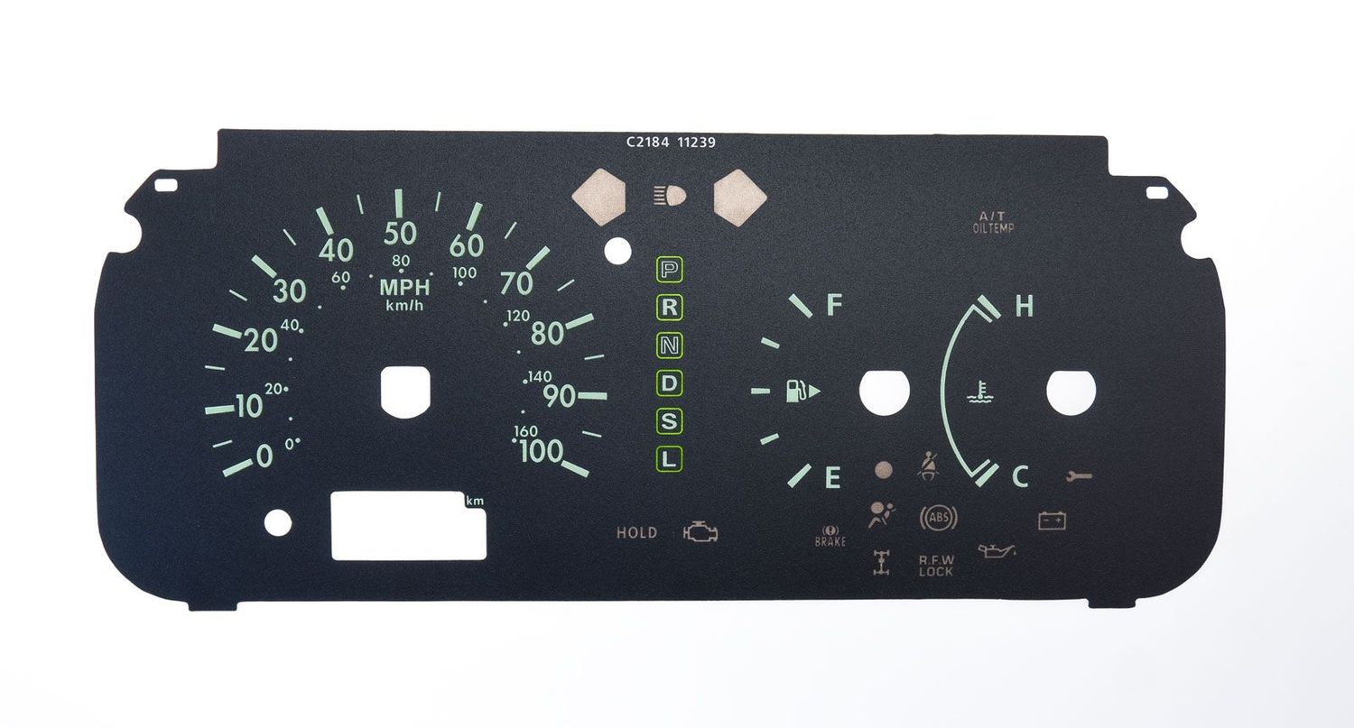 BONGO MPH DIAL CONVERSION