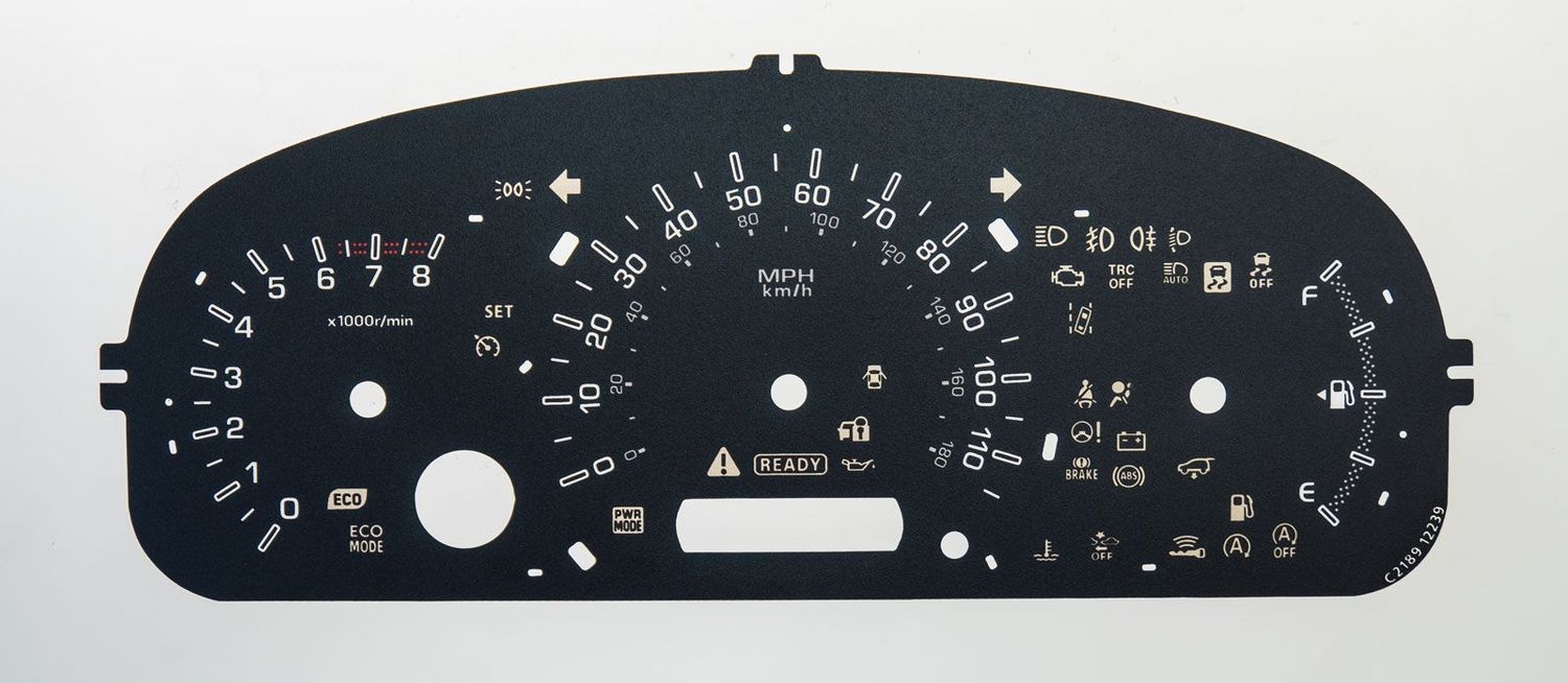 NOAH / VOXY MPH DIAL CONVERSION
