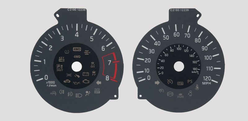 JUKE PETROL MPH DIAL CONVERSION