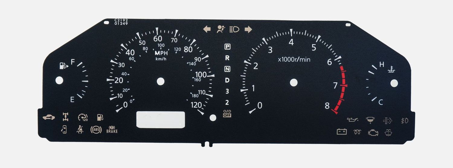 CARAVAN MPH DIAL CONVERSION