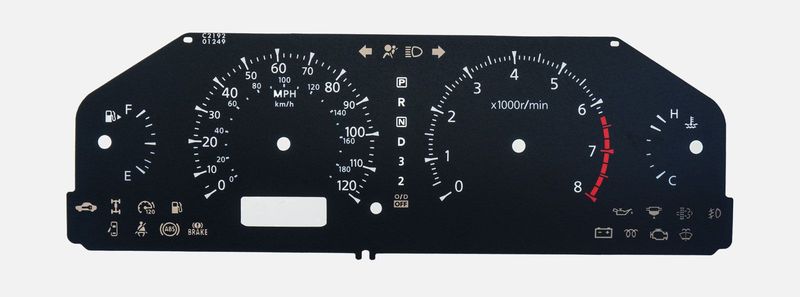 CARAVAN MPH DIAL CONVERSION