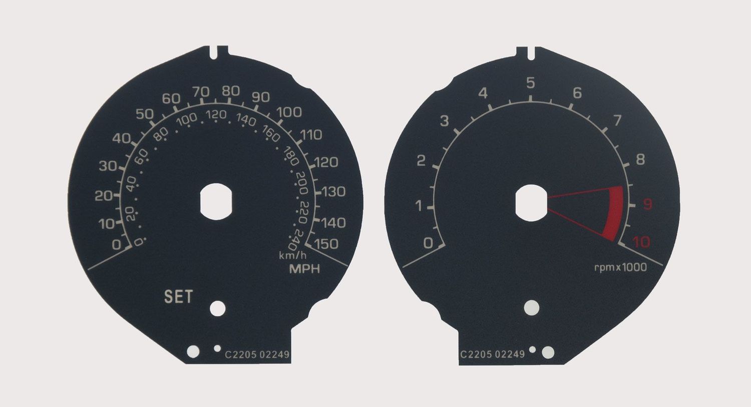 BMW R1200 MPH DIAL CONVERSION