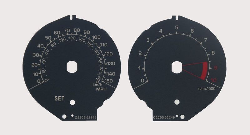 BMW R1200 MPH DIAL CONVERSION