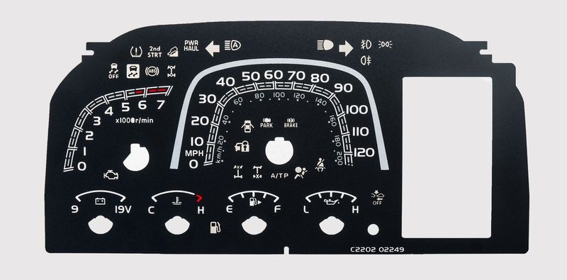 LANDCRUISER MPH DIAL CONVERSION