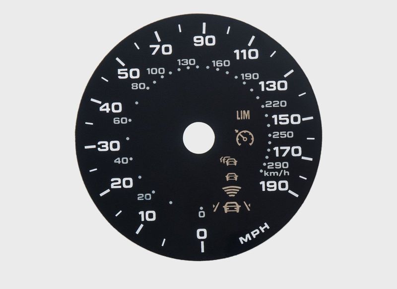 A6/7/8 KMH TO MPH DIAL CONVERSION KIT