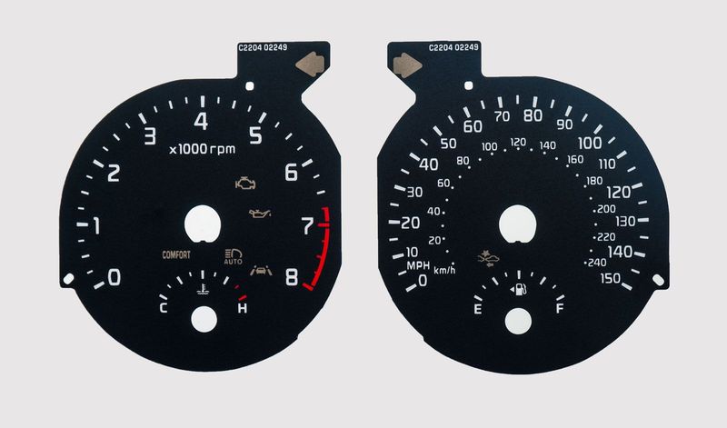 SEDONA MPH DIAL CONVERSION