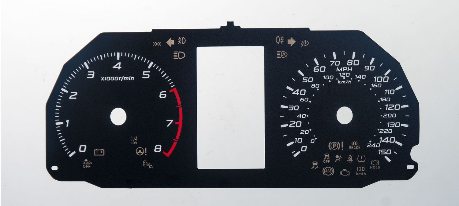 ECLIPSE MPH DIAL CONVERSION