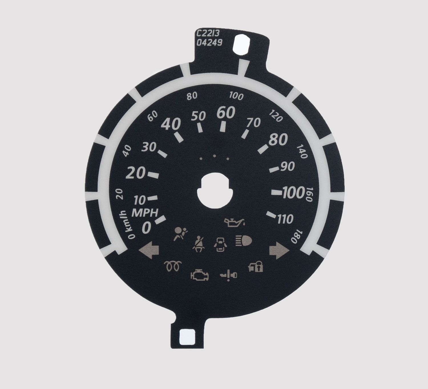 CX-3 MPH DIAL CONVERSION