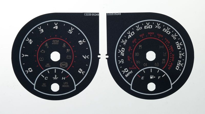 COMMODORE MPH DIAL CONVERSION