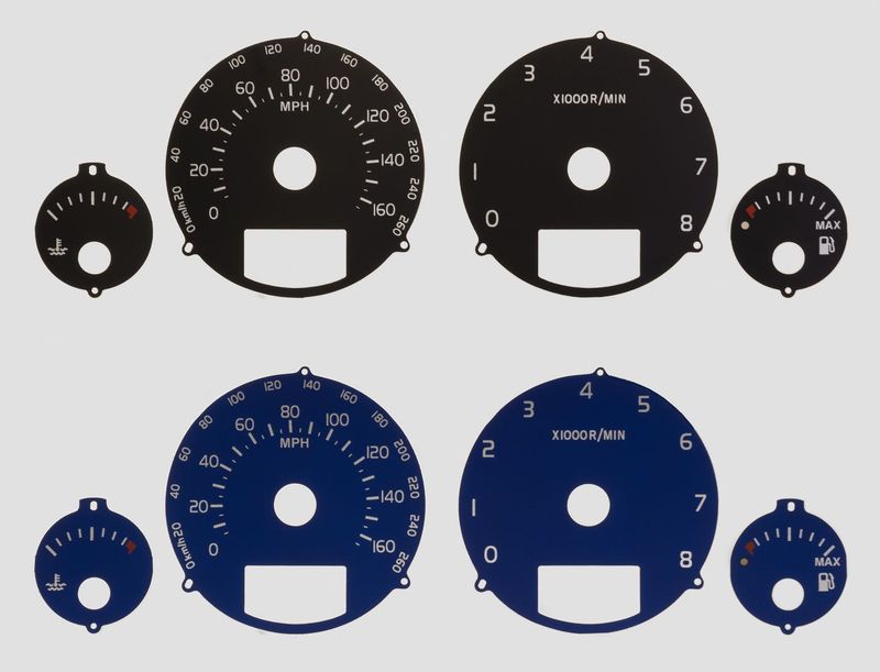 VOLVO PETROL MPH DIAL CONVERSION