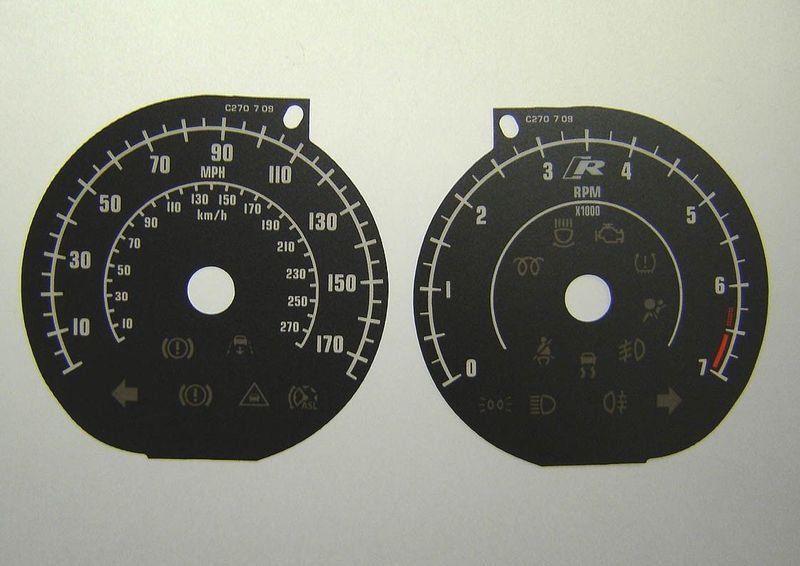 XF / XK PETROL MPH DIAL CONVERSION