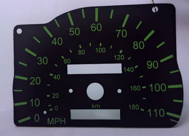 BIGHORN KMH to MPH DIAL CONVERSION