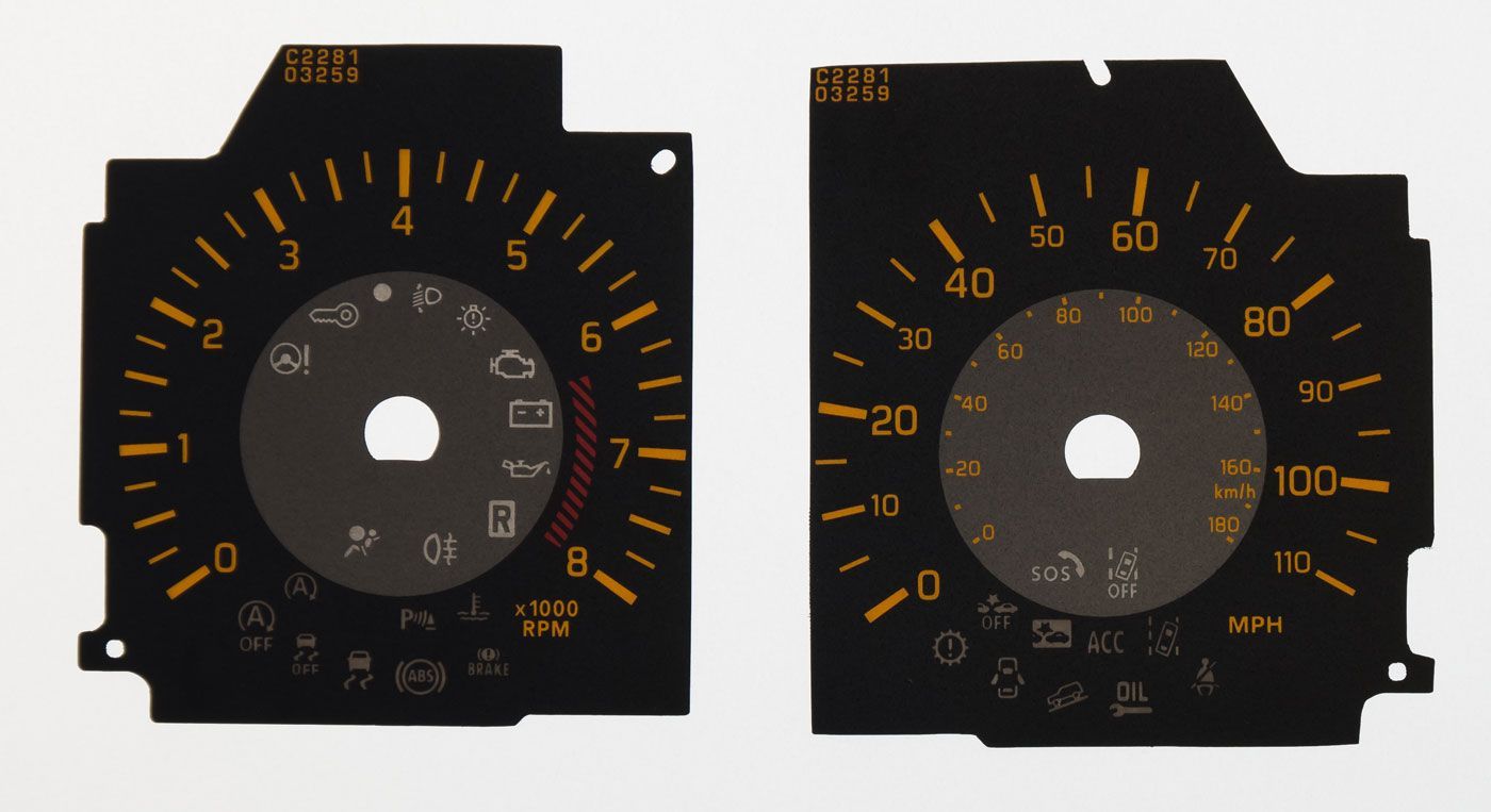 JIMNY 2018> MPH DIAL CONVERSION
