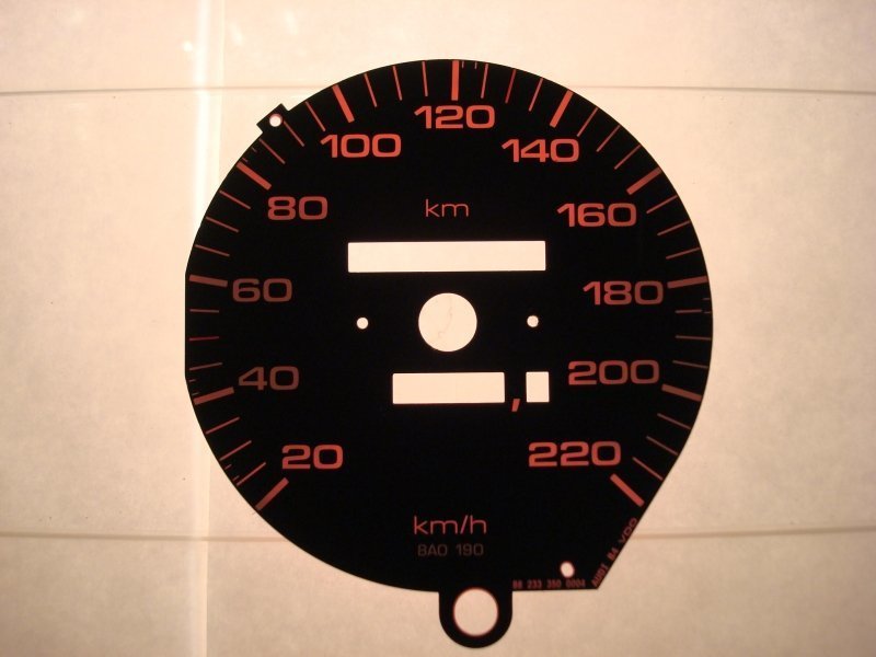 90 KMH DIAL CONVERSION