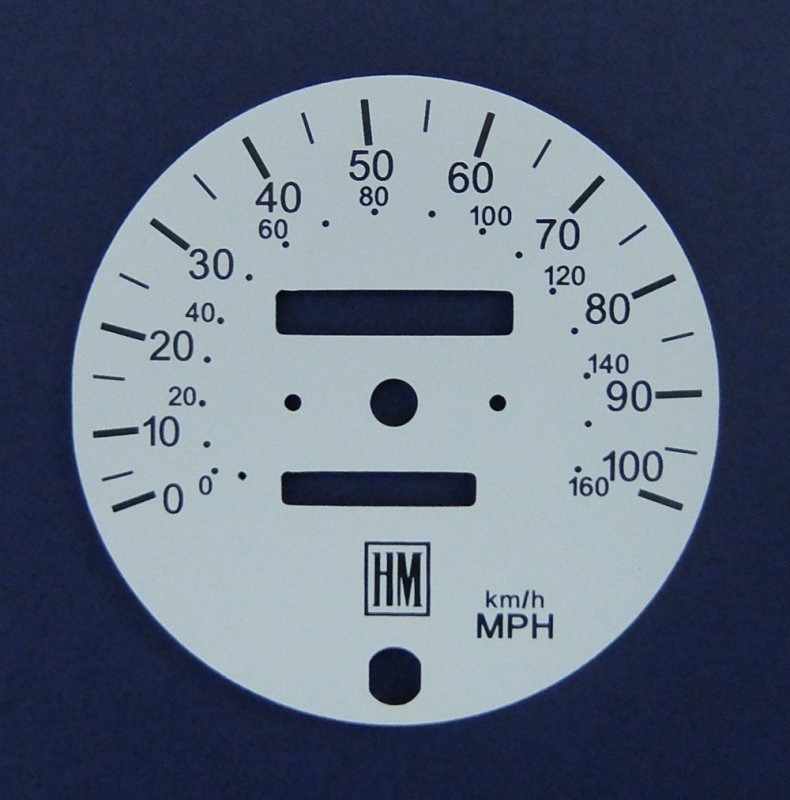 AMBASSADOR MPH DIAL CONVERSION