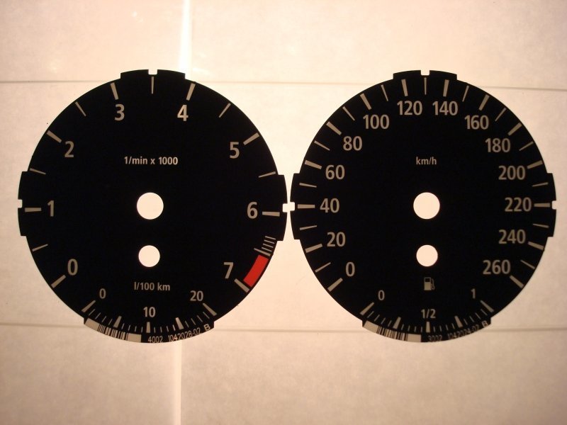 1 SERIES / X1 KMH DIAL CONVERSION
