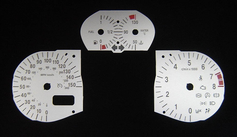 147 / GT COUPE MPH DIAL CONVERSION KIT