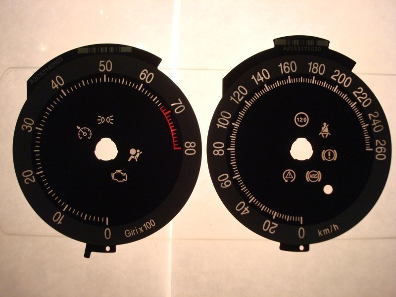 BRERA / SPIDER KMH DIAL CONVERSION KIT