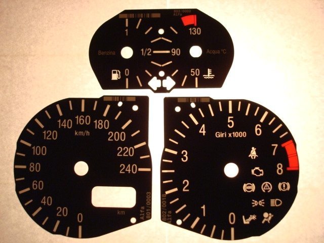 147 / GT COUPE KMH DIAL CONVERSION KIT