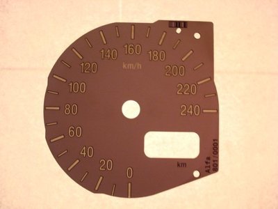 147 / GT COUPE KMH DIAL CONVERSION KIT
