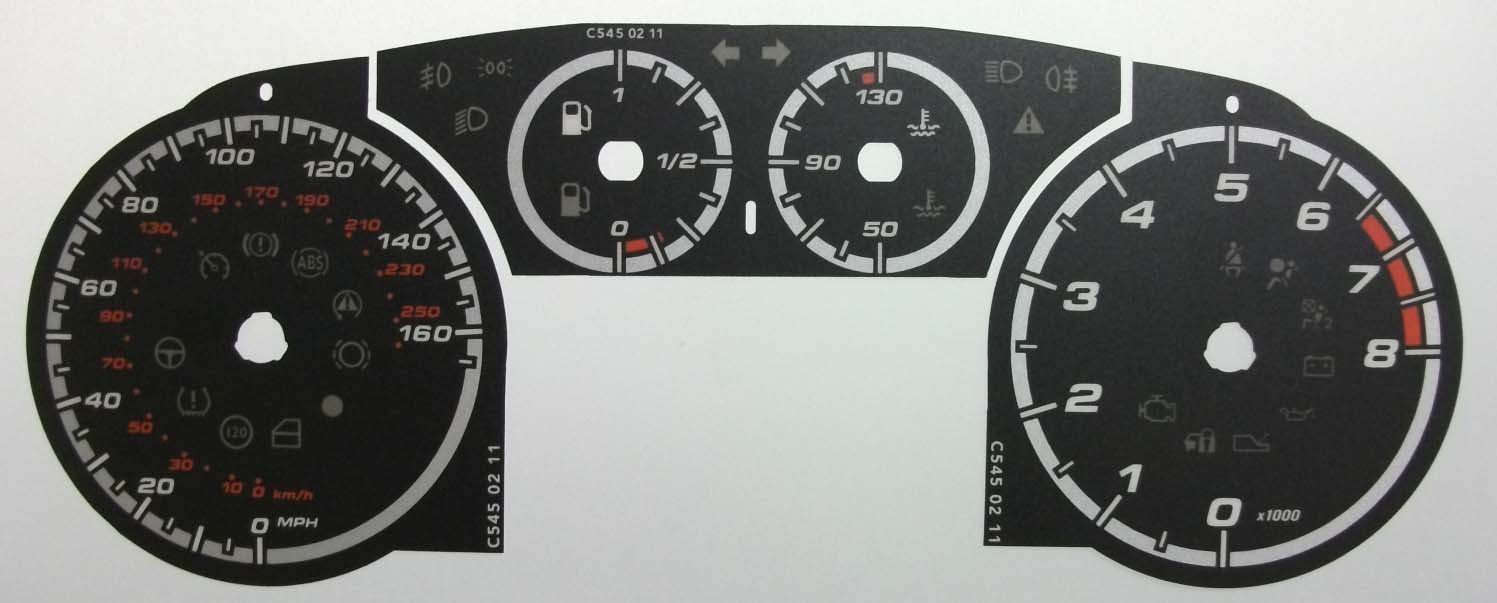 GIULIETTA / MITO MPH DIAL CONVERSION KIT