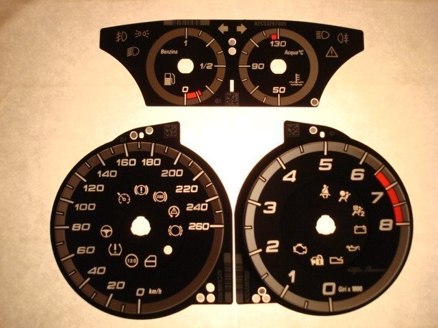 GIULIETTA / MITO KMH DIAL CONVERSION KIT